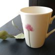 チャイブ柄陶器カップ