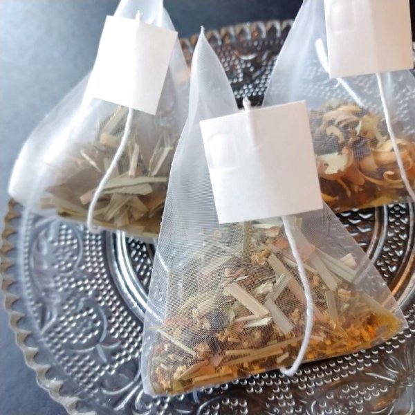 ナイロンメッシュティーバッグ