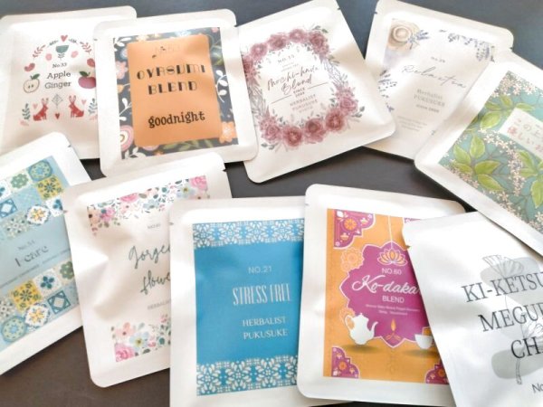 10種類の個包装