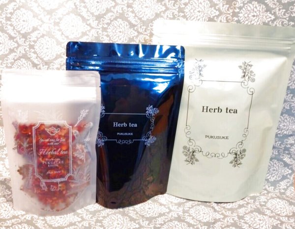 100gは遮光性のあるアルミ袋