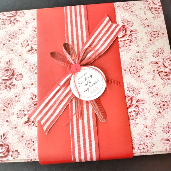 薔薇柄ギフトBOX