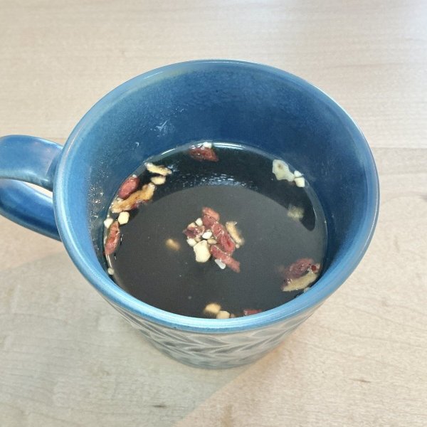 お湯を注いでできあがり